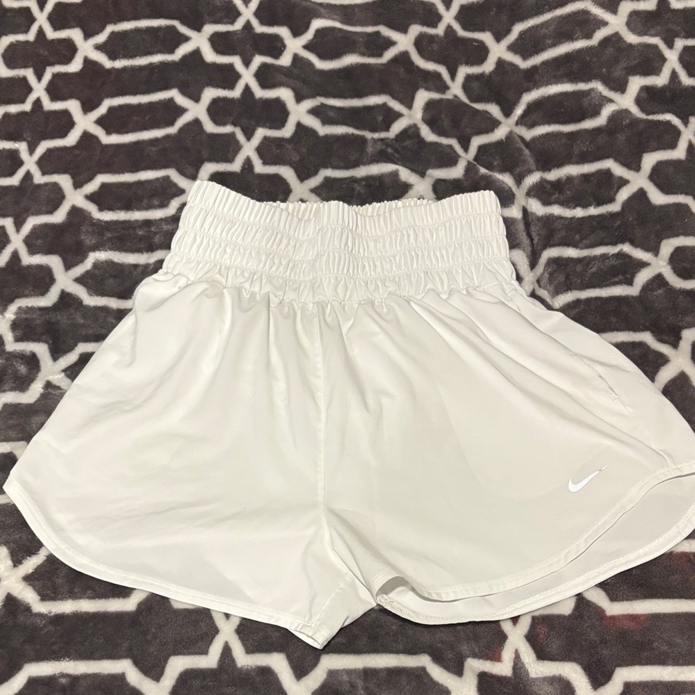 Nike Women's Athletic White Shorts